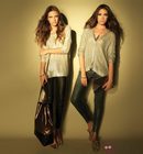 Jerseys de punto metalizados de Stradivarius, lookbook septiembre de 2011