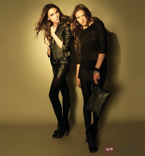 Vestido de noche de Stradivarius, lookbook septiembre de 2011