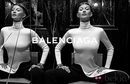 Gisele Bündchen posa sentada para Balenciaga