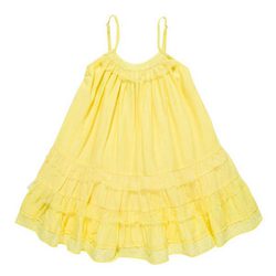 Vestido amarillo limón de la colección primavera/verano 2014 de Chicco