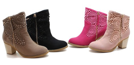 Botines camperos de Refresh para verano 2014