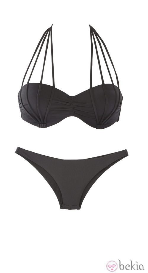 Bikini de tiras negro de OniricSwimwear para verano 2014