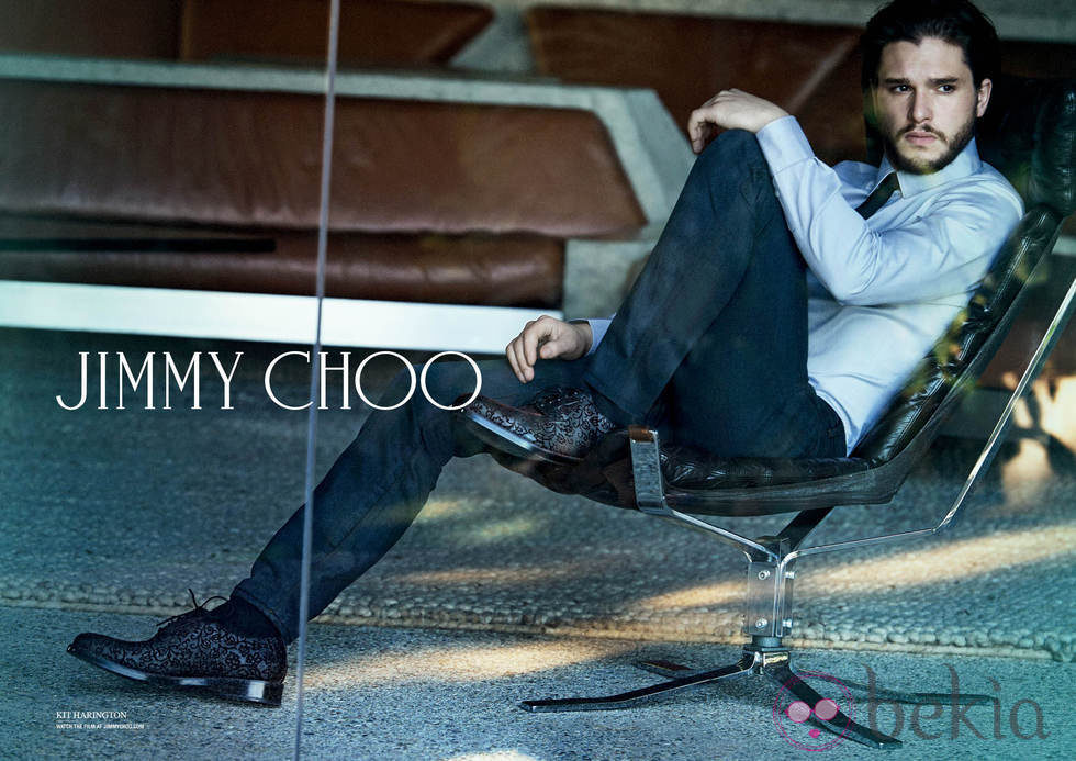 Kit Harington en la nueva campaña otoño/invierno 2014 de Jimmy Choo