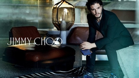 Kit Harington posa para la nueva campaña otoño/invierno 2014 de Jimmy Choo