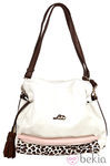 Bolso con detalle de animal print de Loeds para verano 2014