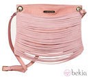 Bolso de antelina rosa de Loeds para verano 2014