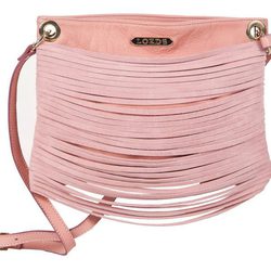 Bolso de antelina rosa de Loeds para verano 2014