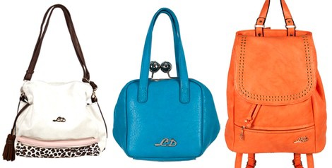 Bolso turquesa con cierre retro de Loeds para verano 2014