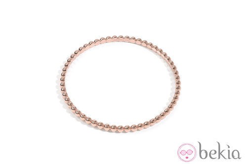 Pulsera combinable de oro rosa de la colección 'Bagliori' de Morellato