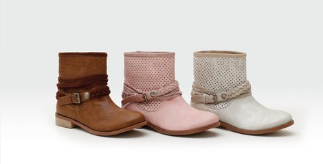 Botines calados con trenza de la colección verano 2014 de Trendy Too