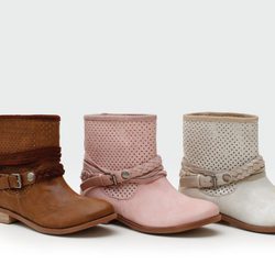 Botines calados con trenza de la colección verano 2014 de Trendy Too
