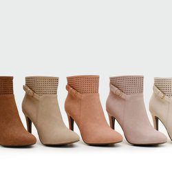 Botines calados de tacón de la colección verano 2014 de Trendy Too