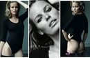Bodie negro de la colección de Wolford fotografiada por Mario Testino