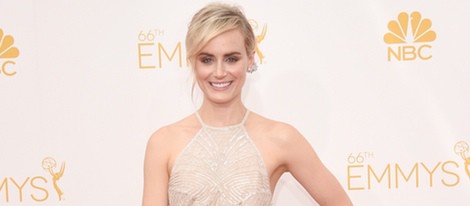 Taylor Schilling con un diseño de Zuhair Murad en los Premios Emmy 2014