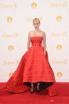 January Jones con un diseño de Prabal Gurung en los Premios Emmy 2014
