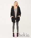 Parka negra de la colección otoño/invierno 2014/2015 de Suiteblanco