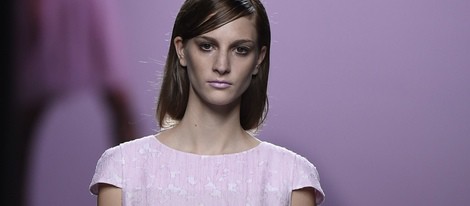 Vestido baby-doll de Devota & Lomba en Madrid Fashion Week primavera/verano 2015