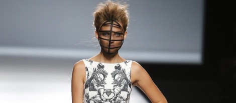 Vestido estampado de Maya Hansen en Madrid Fashion Week primavera/verano 2015