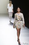Vestido estampado de Roberto Torretta en Madrid Fashion Week primavera/verano 2015