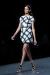 Vestido de rombos de Roberto Torretta en Madrid Fashion Week primavera/verano 2015