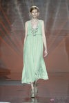 Vestido verde de Ailanto en Madrid Fashion Week primavera/verano 2015