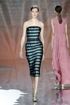 Vestido de rayas de Ailanto en Madrid Fashion Week primavera/verano 2015