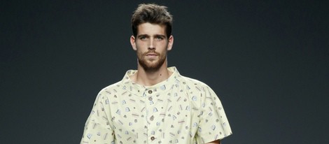 Camisa estampada y bermudas de Waberley en EGO Madrid Fashion Week primavera/verano 2015