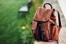 Mochila marrón de Refresh para otoño/invierno 2014