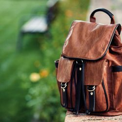 Mochila marrón de Refresh para otoño/invierno 2014
