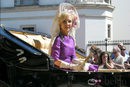 Carmen Lomana con mantilla