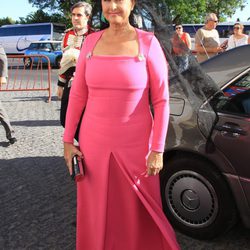 Carmen Tello con mantilla