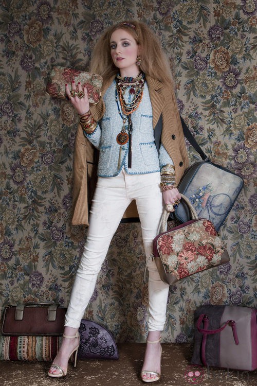 Ángela Cremonte presenta la línea 'Romance Folk' de Tantrend para otoño/invierno 2014