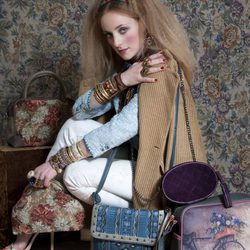 Ángela Cremonte con un estilo retro para la campaña otoño/invierno 2014 de Tantrend