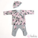 Jersey, polaina y gorro de la línea 'Camouflage' de Walking mum