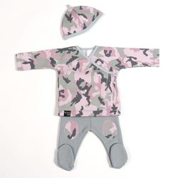 Jersey, polaina y gorro de la línea 'Camouflage' de Walking mum