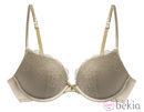 Sujetador dorado de la colección 'Dark Seduction' de Women'secret