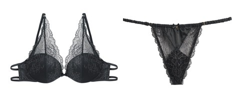 Sujetador negro de la colección 'Dark Seduction' de Women'secret