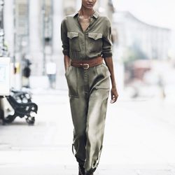 Jumpsuit verde militar de H&M para otoño/invierno 2014