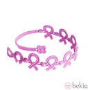 La pulsera 'Lazo Rosa' de Crucini C para luchar contra el cáncer de mama