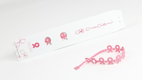 Cruciani C presenta una nueva pulsera con fines benéficos, 'Lazo Rosa'