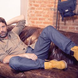 David Ascanio en la presentación de la colección otoño 2014 de Merkal Calzados