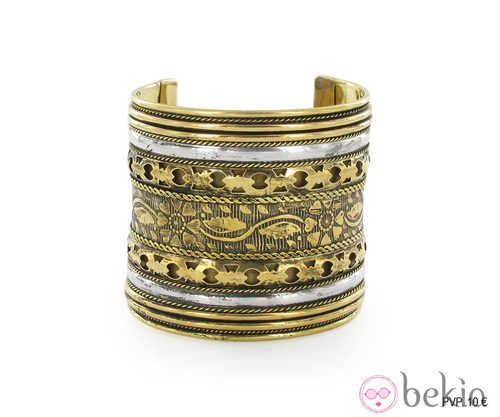 Brazalete plata y dorado de la colección 'Juego de Tronos' de Tantrend