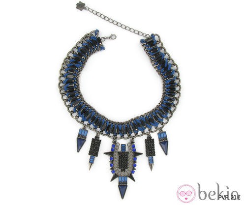 Collar de Tantrend con detalles en azul marino y negro de la colección 'Juego de Tronos'