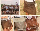Faldas y bolsos de Inuit disponibles en Guáimaro en octubre 2014