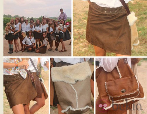 Faldas y bolsos de Inuit disponibles en Guáimaro en octubre 2014