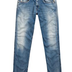 Vaqueros Replay 'Hyperflex' en tono claro para hombre de la colección otoño/invierno 2014
