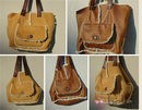 Bolsos mostaza y camel con hebillas de piel de cordero de Inuit para otoño/invierno 2014