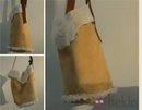 Bolso mostaza de piel de cordero de Inuit para otoño/invierno 2014
