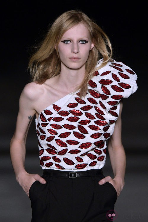 La modelo Julia Nobis 