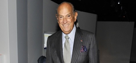 El diseñador Oscar de la Renta